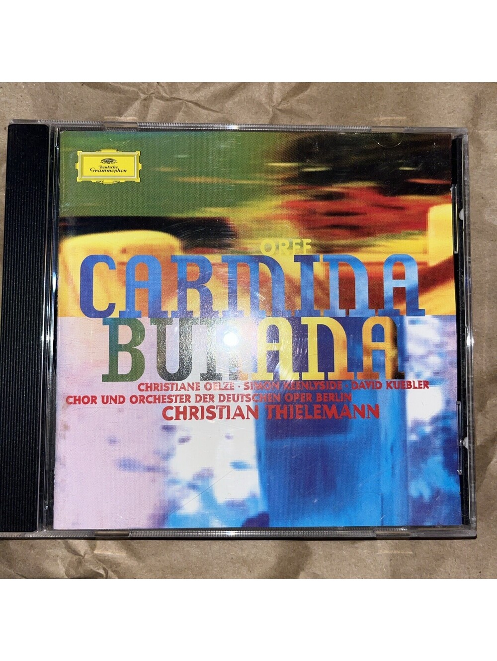 Carmina Burana by Orff / Thielemann / German Opera Berlin (CD, 1999)